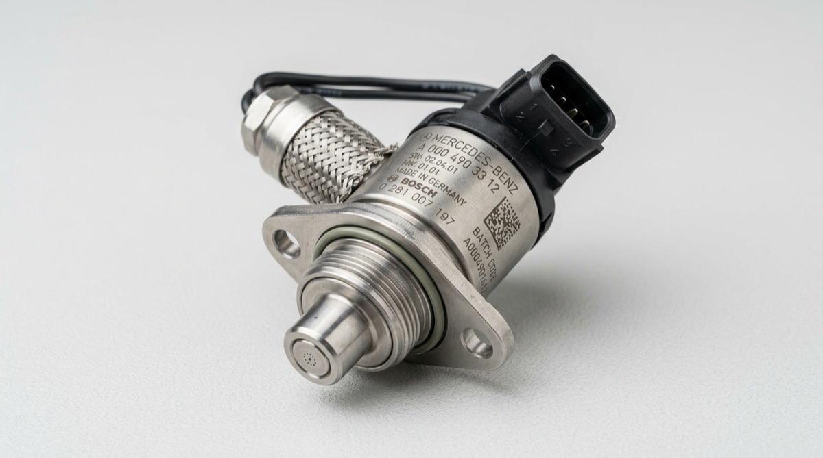 Mercedes-Benz Sprinter DEF dosing valve located in the exhaust system